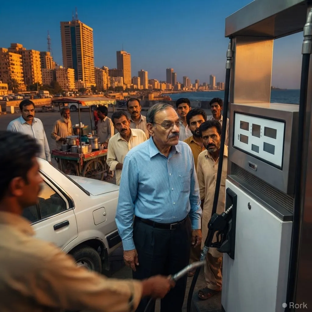 AI-generated illustration: Diesel Prices Surge Past Rs 400 per Litre Across Pakistan