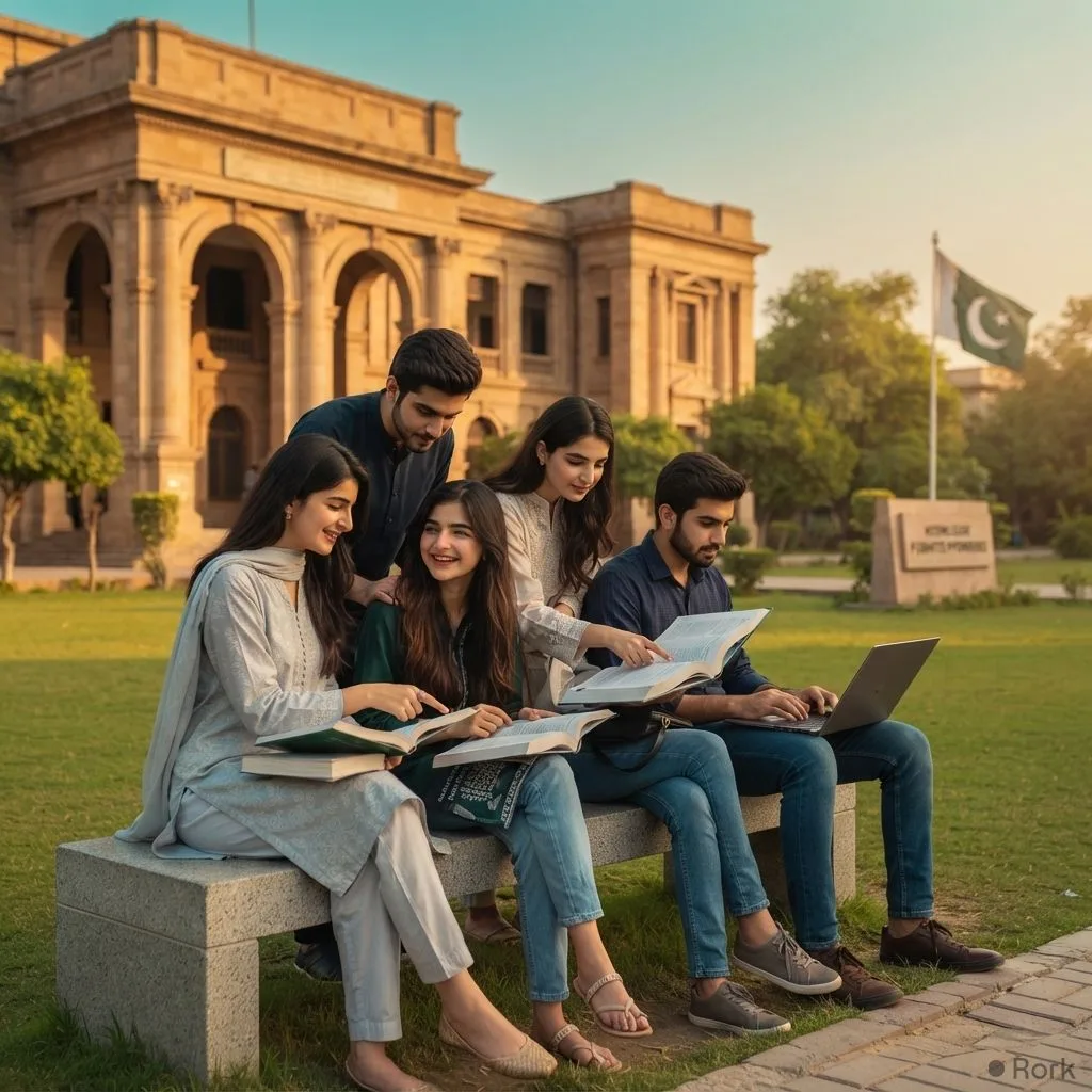 AI-generated illustration: HEC Launches Five 2026 Scholarships Offering Local and Overseas Study Opportunities for Pakistani Students