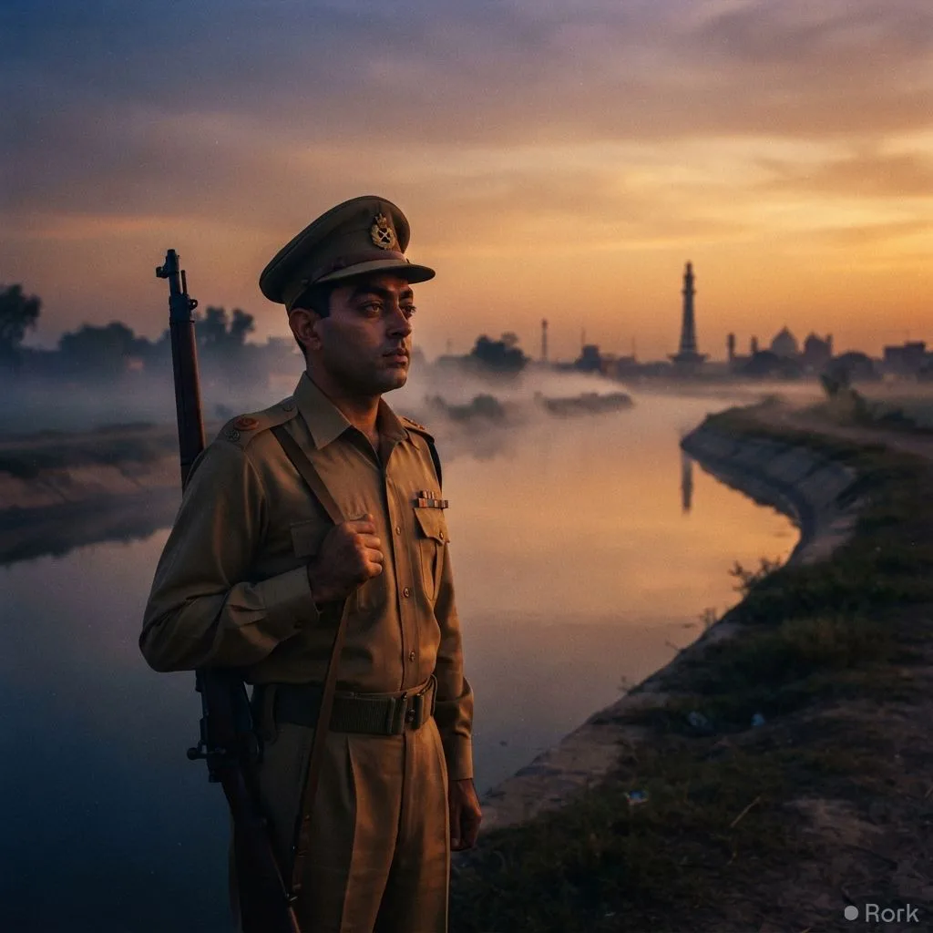 AI-generated illustration: Pakistan marks 61st martyrdom anniversary of Major Aziz Bhatti, hero of Lahore’s 1965 defence