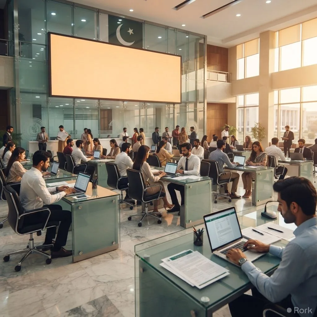 AI-generated illustration: Pakistan Announces Thousands of New Government Vacancies for September 2026 Across Multiple Departments