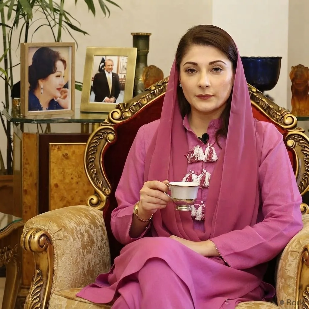 AI-generated illustration: Punjab to roll out 3,000 electric buses in 91 tehsils by June 2027, says CM Maryam Nawaz