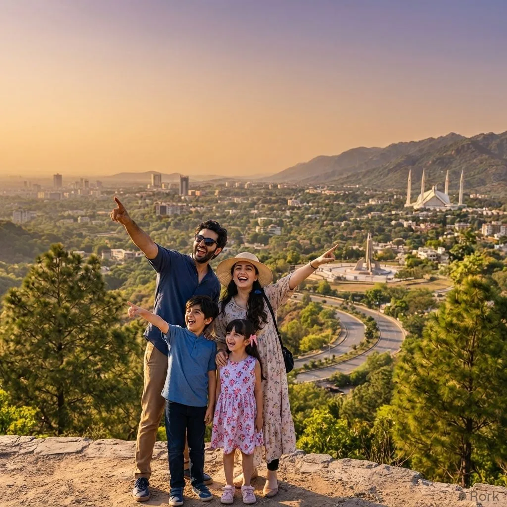 AI-generated illustration: Verified Pakistan lists 12 must‑visit family spots in Islamabad for summer