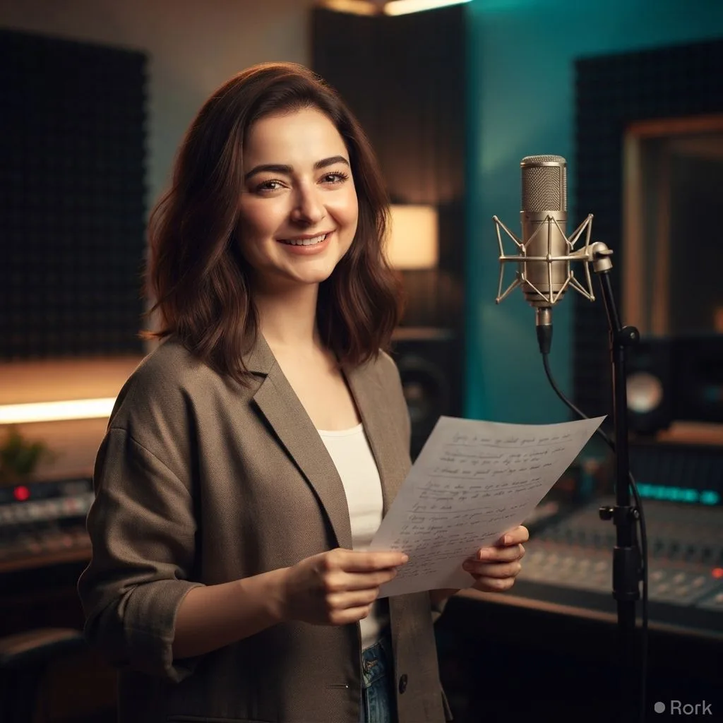AI-generated illustration: Hania Aamir Breaks Down the Meaning Behind Her New Song “Pablo” and Its Confidence Theme