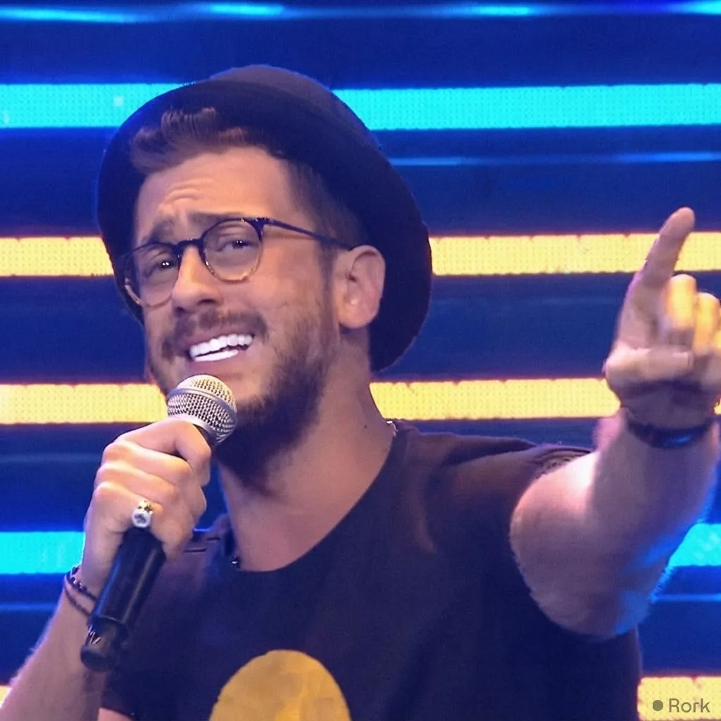AI-generated illustration: Moroccan singer Saad Lamjarred sentenced to 10 years in French court for aggravated rape