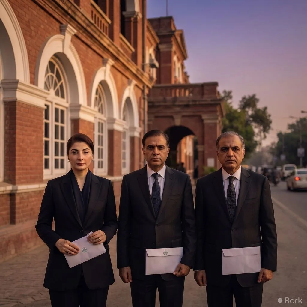 AI-generated illustration: Punjab Government Dismisses Managing Directors of Kasur, Faisalabad, and Okara Sanitation Boards