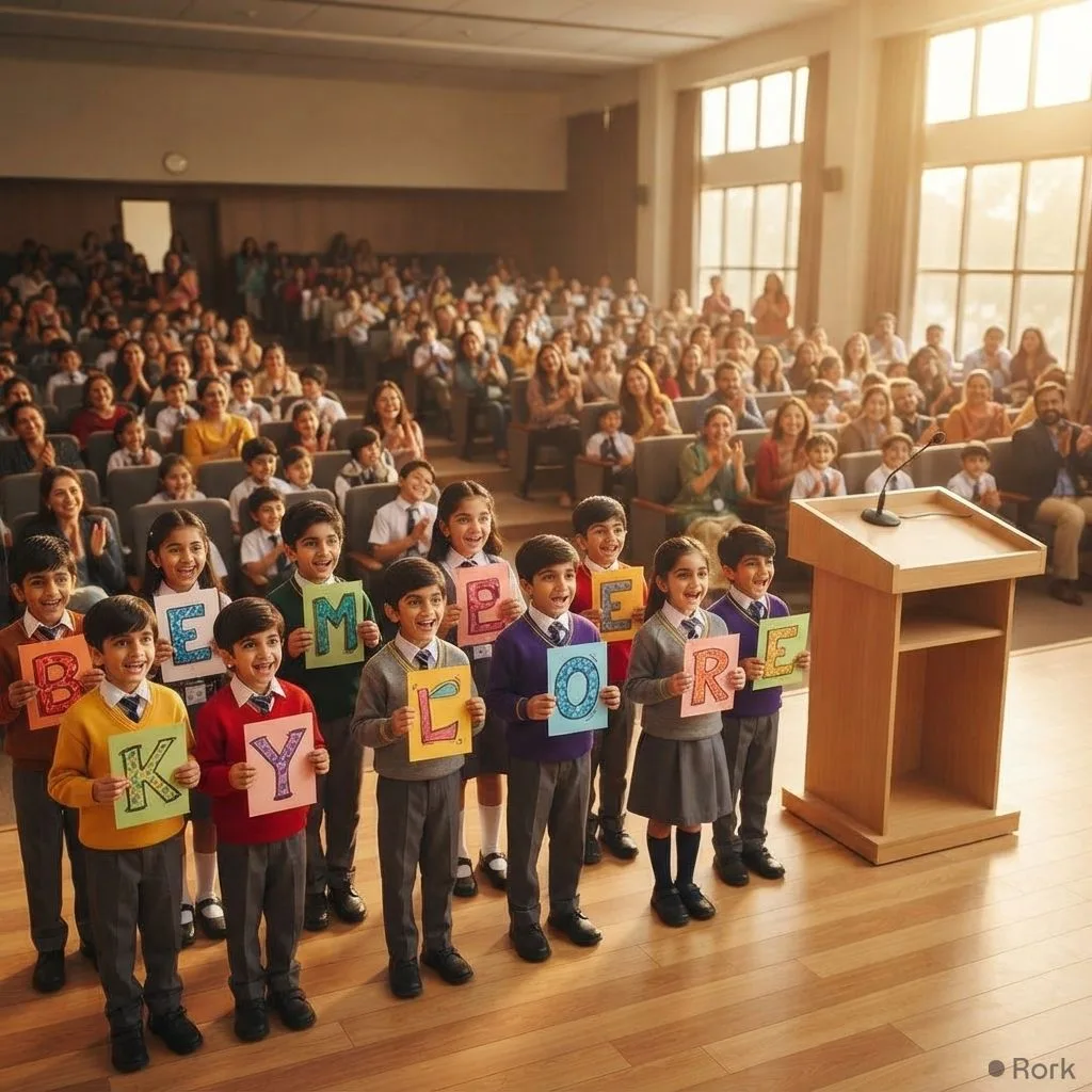 AI-generated illustration: NIDO and HUM Network Relaunch Spelling Whizz 2026 with Over 390 Partner Schools
