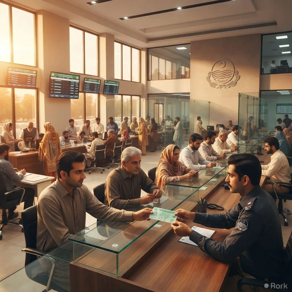 AI-generated illustration: Punjab issues over 856,000 driving licences in a single month, Lahore alone issues 139,000