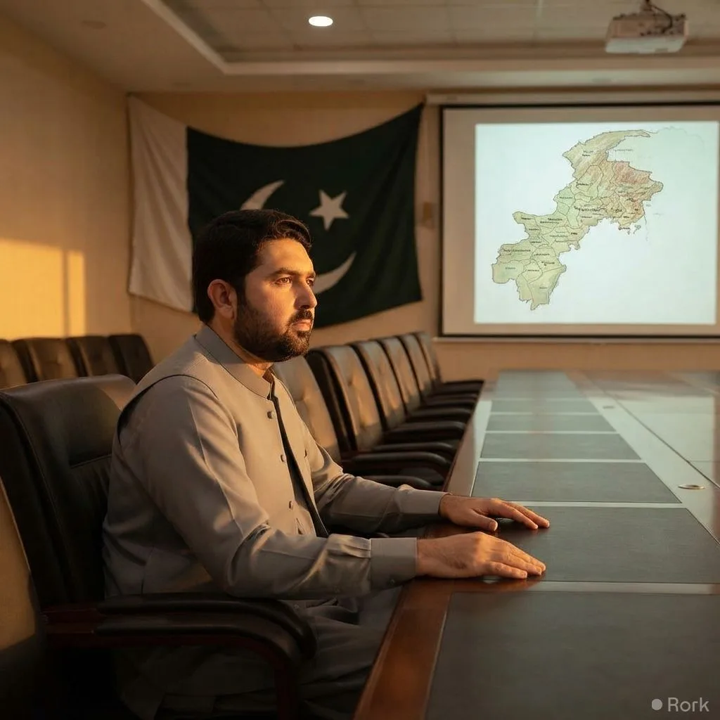 AI-generated illustration: PTI blames federal government's unilateral anti‑terror moves in Khyber Pakhtunkhwa for breakdown of talks