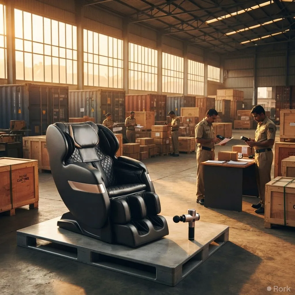 AI-generated illustration: Pakistan's FBR hikes customs valuation, driving up prices of massage chairs and guns