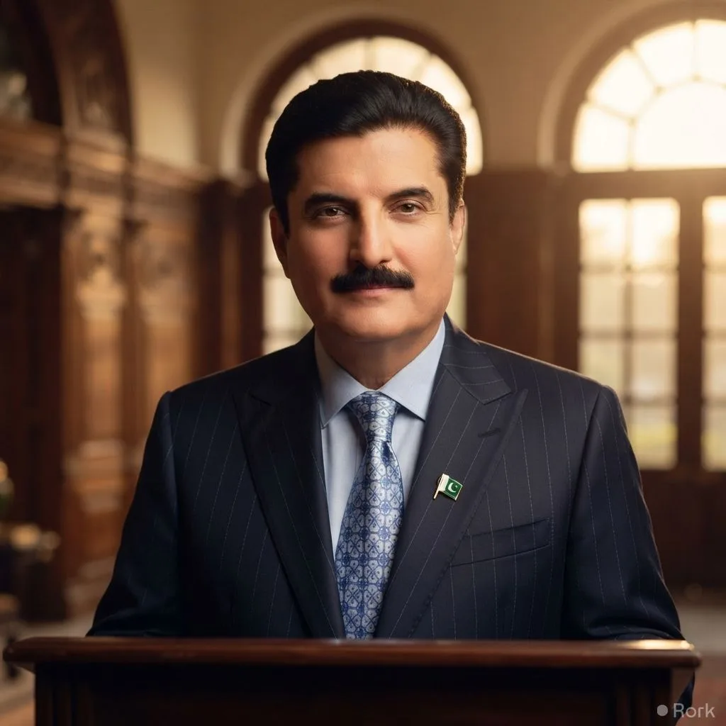 AI-generated illustration: KP Governor Faisal Karim Kundi Says He Will Exercise Constitutional Powers If Centre Declares Emergency