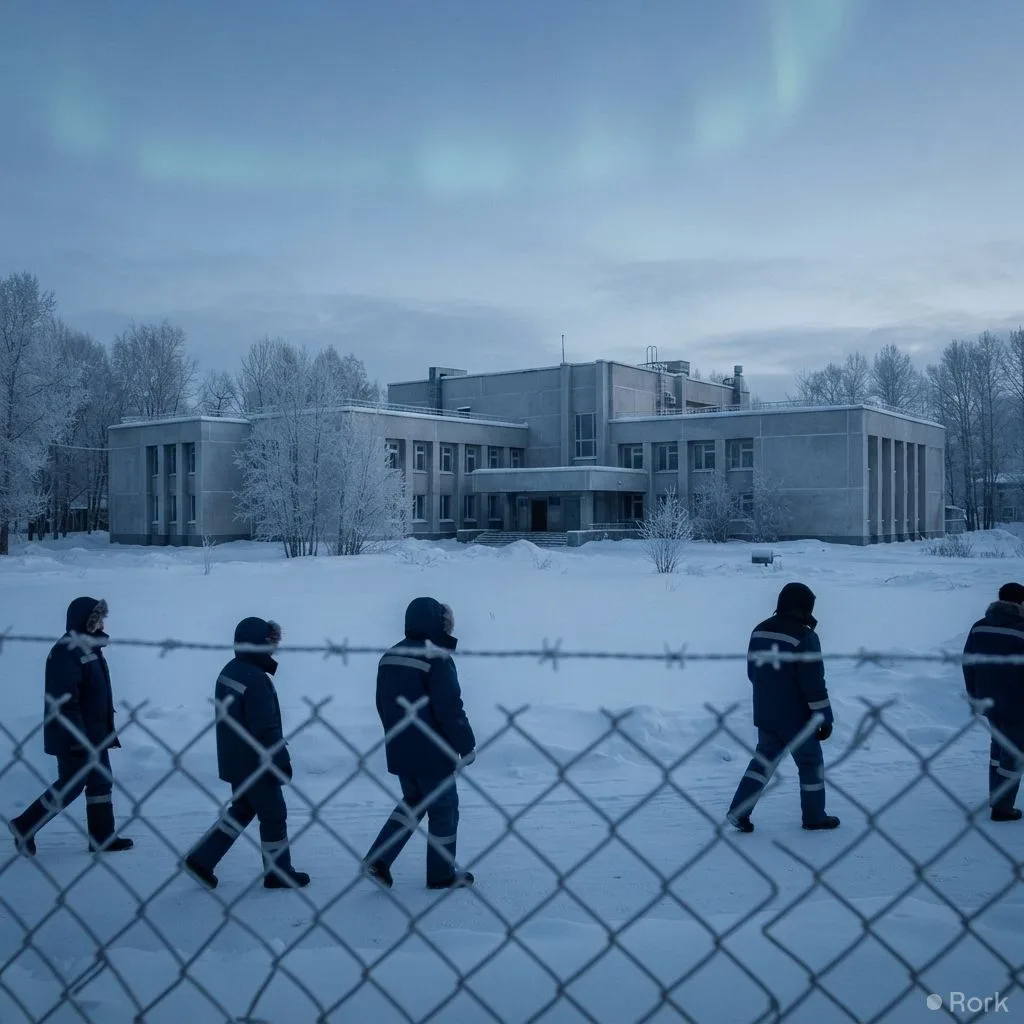AI-generated illustration: Russian anti-plague researcher dies and nearly 200 staff placed under observation after suspected plague release in Irku