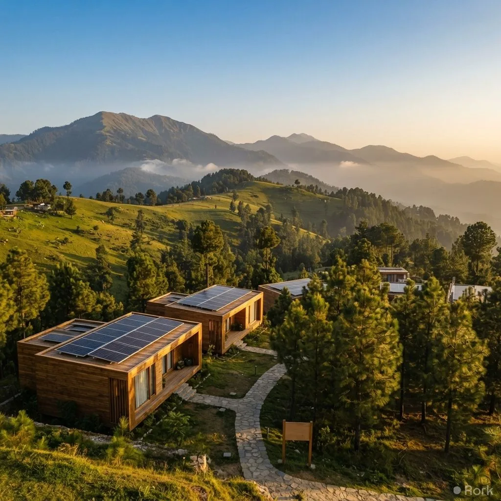 AI-generated illustration: Fatima International Group signs EOI with Above Zero to invest in Thandiani tourism