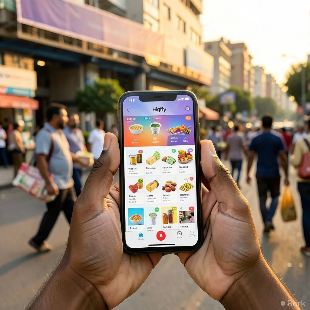 AI-generated illustration: Highfy’s New App Hits Top Two in Pakistan’s Store Within One Week, 22,000 Downloads