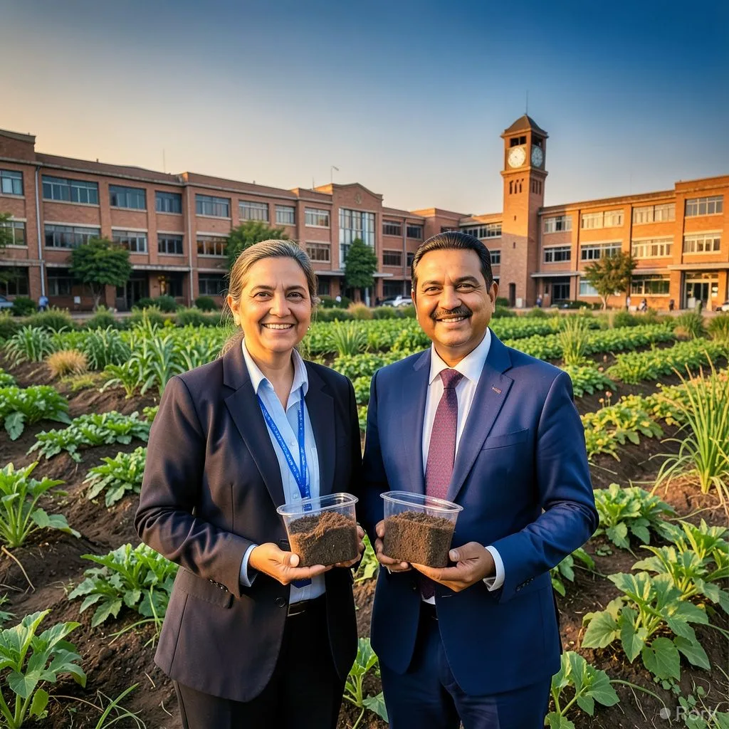 AI-generated illustration: Nestlé Pakistan and University of Agriculture Faisalabad launch joint program to promote regenerative agriculture