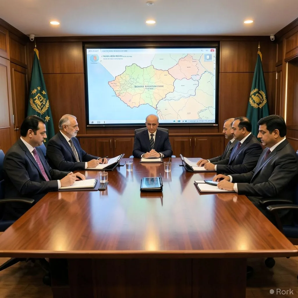 AI-generated illustration: Federal Government Completes Preparations for Possible Emergency or Governor’s Rule in Khyber Pakhtunkhwa