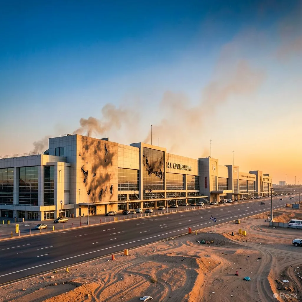 AI-generated illustration: Pakistan condemns Houthi strike on Riyadh airport and reaffirms support for Saudi security