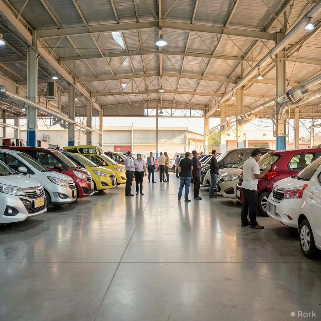 AI-generated illustration: Pakistan’s passenger car sales surge 43% in FY27 Q1 despite auto‑policy uncertainty