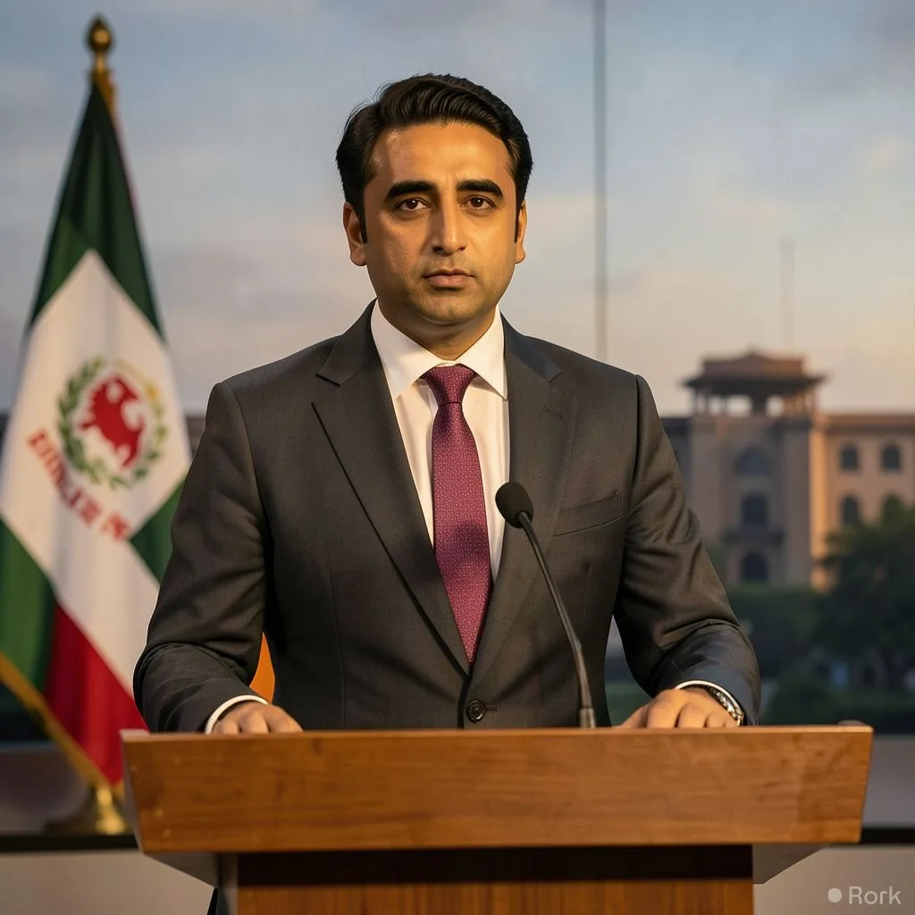 AI-generated illustration: Bilawal accuses PTI of political‑suicide attack on Khyber Pakhtunkhwa government and urges fresh dialogue
