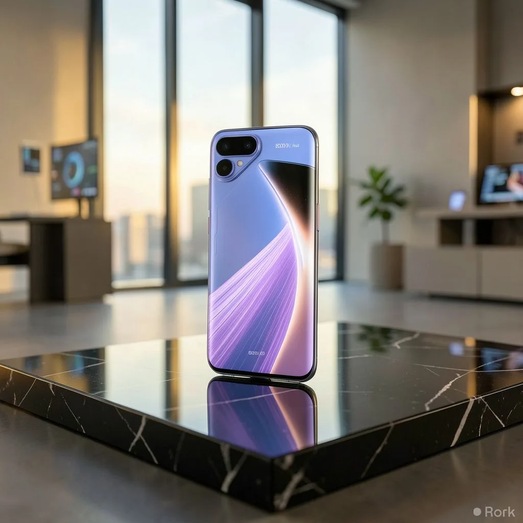AI-generated illustration: TECNO launches POVA Curve 2 5G in Pakistan, priced at PKR 99,999